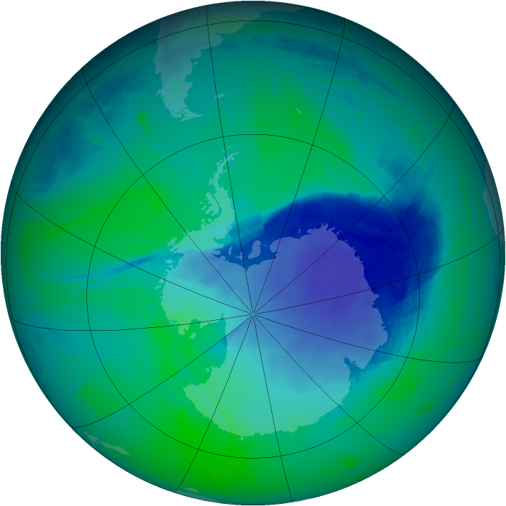 Ozone Map 2008-12-02